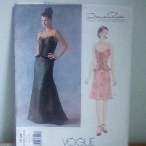 Vogue#2584 Oscar De La Renta Pattern